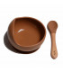 My Chupi, Caramel First Weaning Bowl and Spoon