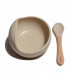 My Chupi, Nude First Weaning Bowl and Spoon