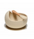 My First Weaning Bowl and Spoon - Nude, My Chupi