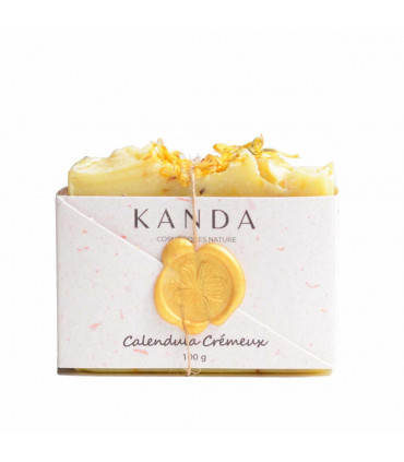 Soap Bar with Calendula - Fragile and Sensitive Skin, Kanda