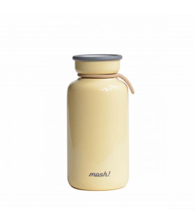 Insulated Bottle 330 ml - Stainless Steel, Ivory, Mosh!