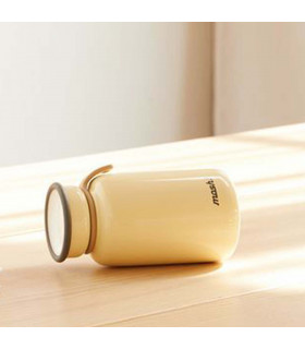 Insulated Bottle 450 ml - Stainless Steel, Ivory