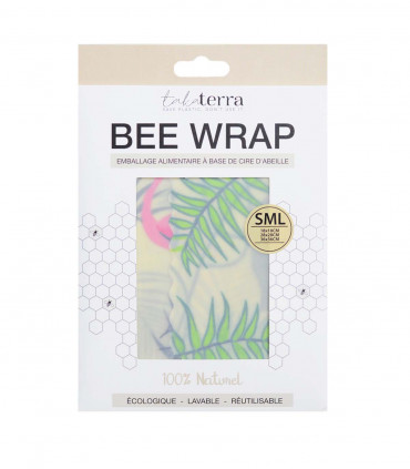 Bee wrap, pack familial tropical, Takaterra