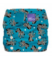 All-In-One (AIO) Reusable Nappy - Zebra Crossing