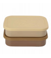 Stainless Steel Food Container with a Silicone Lid