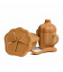 Silicone Dining Set for a baby - Terracotta