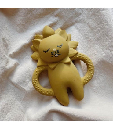Anneau de Dentition en Caoutchouc pour bébé - Lion, Konges Slojd