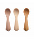 3 Silicone Spoons for Babies - Beige