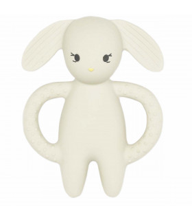 Natural Rubber Teeth Soother - Rabbit, Konges Slojd