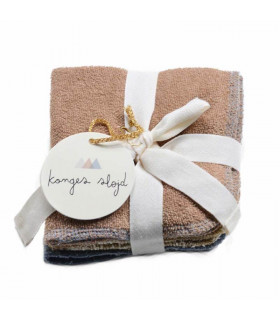 Pack Baby's Reusable and Washable Cloths - Blue Shades, Konges Slojd