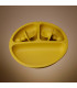 Silicone Suction Plate and Baby Cuterly - Royal Mustard