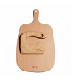 Wooden Block Knife and Chopping Board for Kids