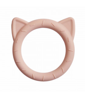 Silicone Teether - Cat Blush