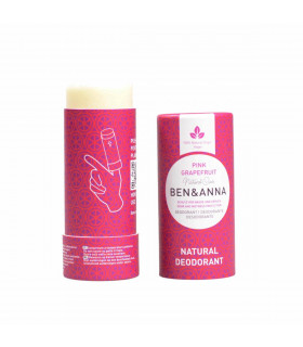 Déodorant Naturel en stick petit - Pink Grapefruit, Ben & Anna