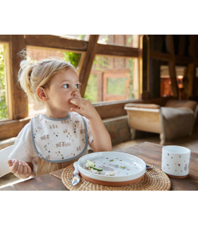 Assiette en Porcelaine pour Enfants - Garden Explorer Mouton, Lassig