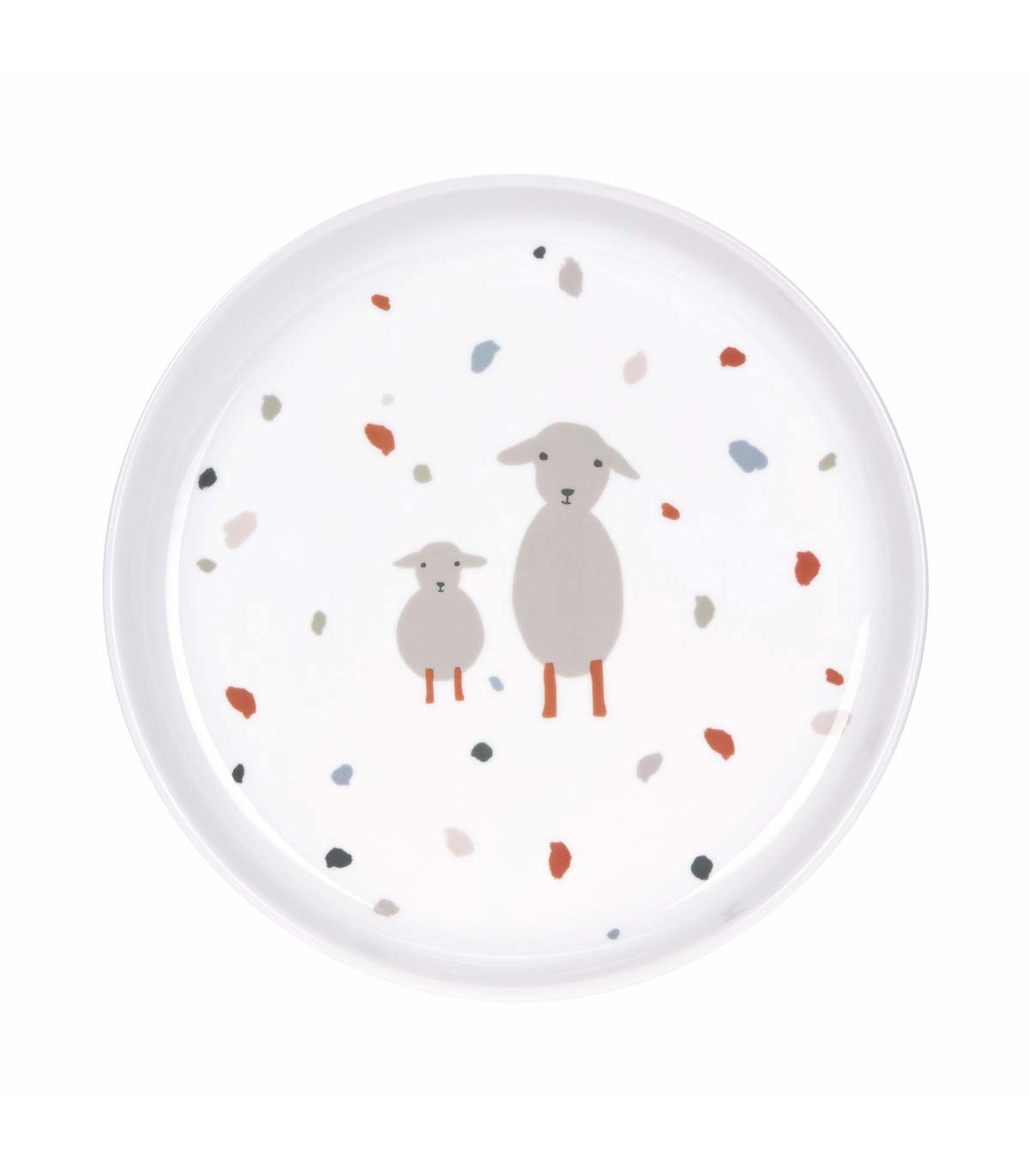 Assiette en Porcelaine - Garden Explorer Mouton