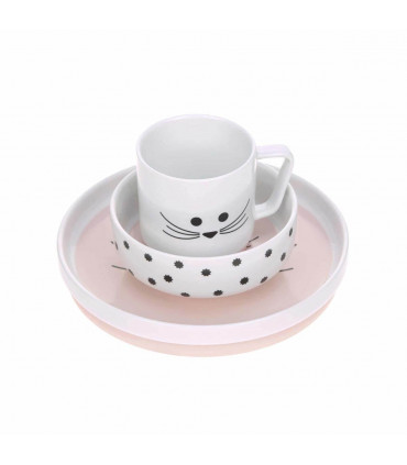 Porcelain Dining Set for girls - Little Chums Mouse, Laessig