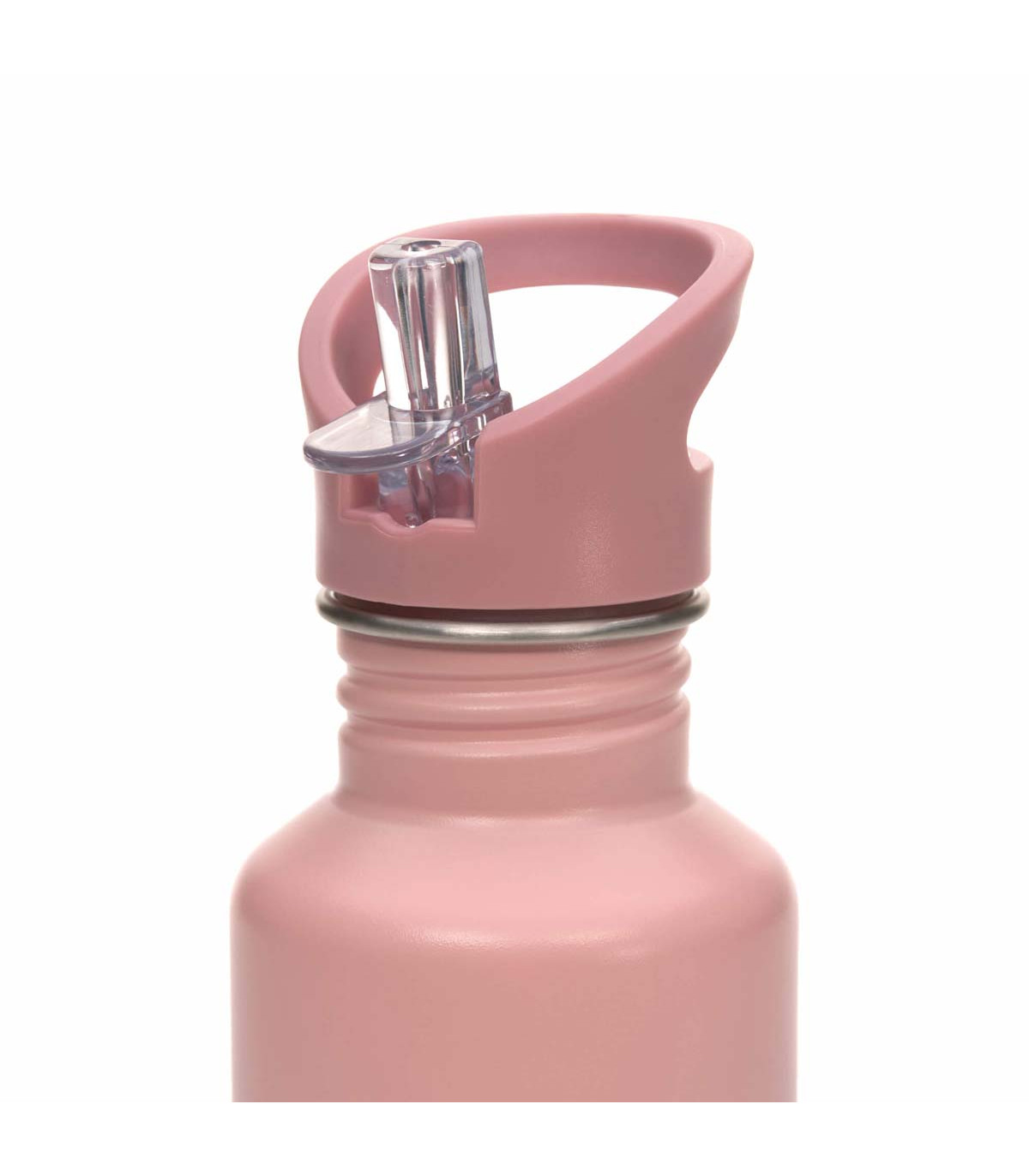 Insulated Stainless Steel Cute Kids Healthy Straw Water Bottle