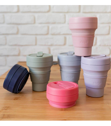 Ecological collapsible cups, Stojo