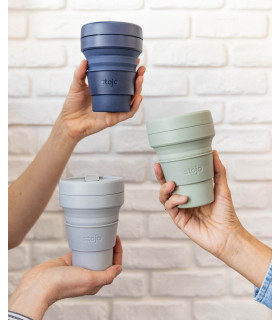 Stojo ecological, collapsible and plastic-free cups