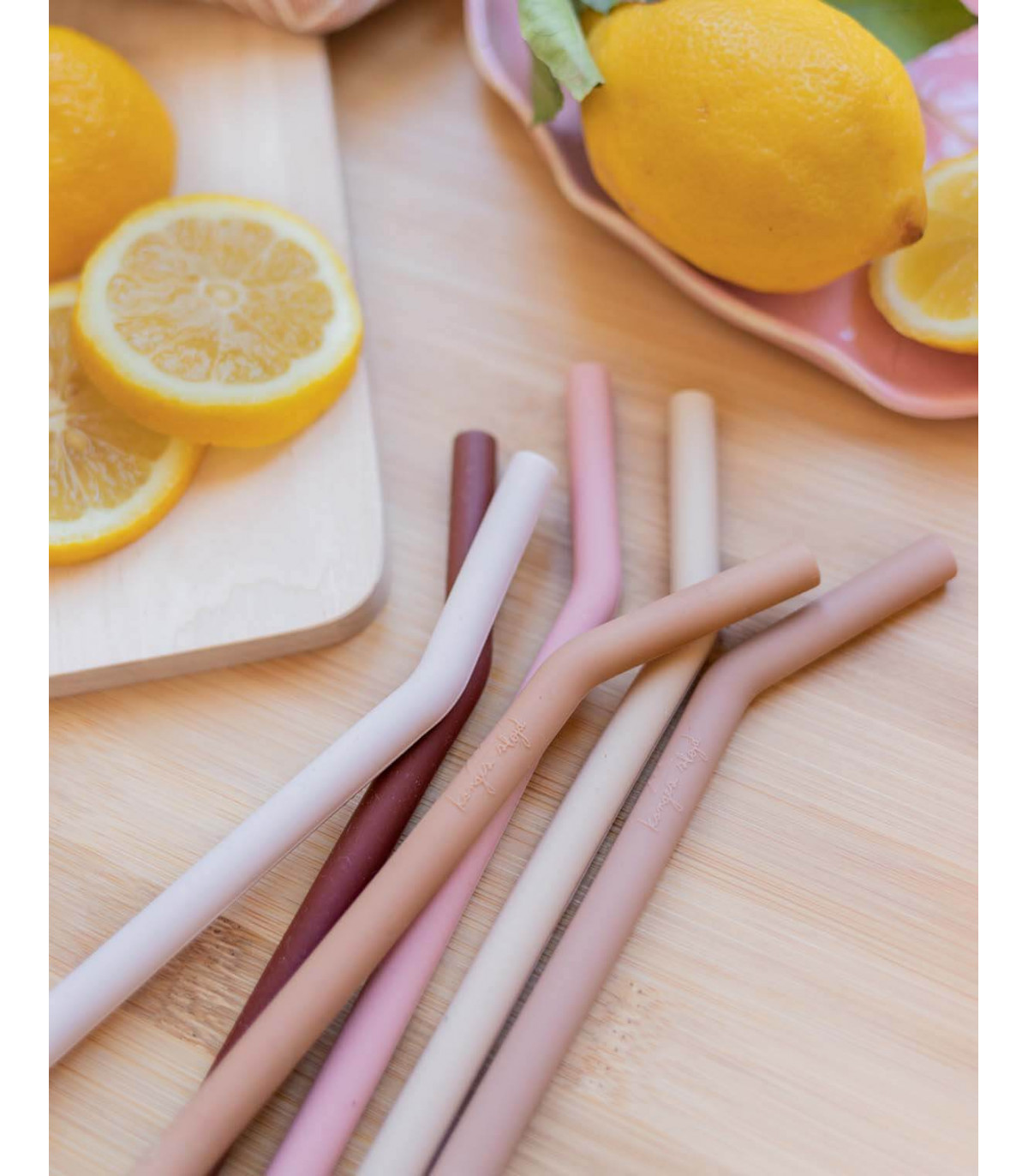 Reusable Silicone Straws for Kids - Earth & Blooms