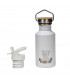 Stainless Steel Insulated Bottle - Adventure Grey