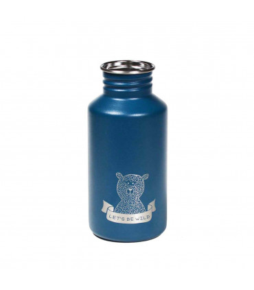 Insulated Water Bottle for Kids - Adventure Blue