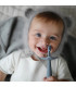 Baby Silicone Toothbrush - Cambridge Blue