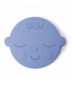 Silicone Teether - Face Blueberry