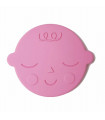 Silicone Teether - Face Bubblegum