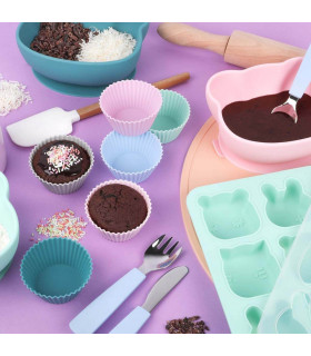 12 Silicone Muffin Cups, We Might Be Tiny