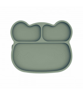 Baby Stickie Plate - Sage, We Might Be Tiny