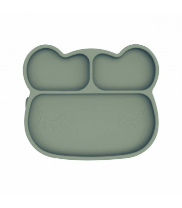 Baby Stickie Plate - Sage, We Might Be Tiny
