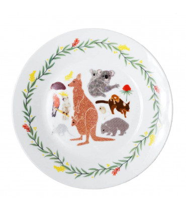Children's Porcelain Plate - Australiana