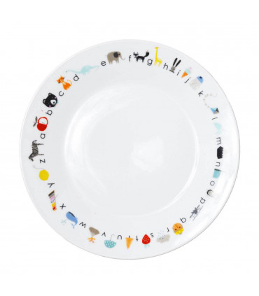 Children's Porcelain Plate - ABC