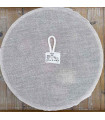 Grey Pearl Reusable Linen Bowl Cover - Ø33cm