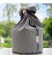Organic Cotton Big Bulk Bag - Pearl Grey