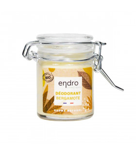 Dédorant naturel bio en crème, Bergamotte, Endro