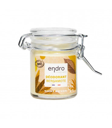 Dédorant naturel bio en crème, Bergamotte, Endro