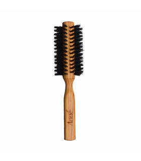 Round Hairbrush - Wild Boar Bristles & Olive Wood