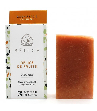 Belice fruit delight orange bar soap