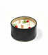 Bougie de Noël, bougie artisanale en pot de céramique, noir Takaterra