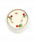 Scented Christmas Candle, crème - handmade in France, Takaterra