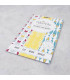 Five Beebee wraps Beeswax coated food wrap in their nature pattern cardboard package