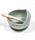 Baby Weaning Bowl and Spoon - Sage