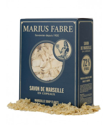 Carton de copaux de savon de Marseille 750g Marius Fabre