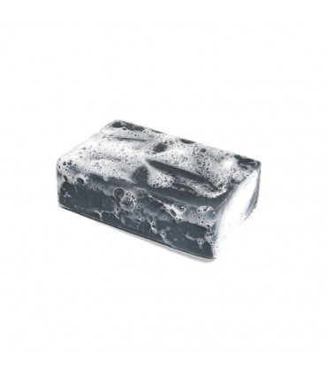 Foamy organic clémence et vivien black colored l'Emir bar soap 