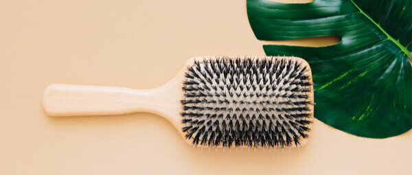Wooden hairbrush | Natural & Vegan bristles | Boar bristles